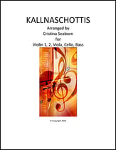 Kallnaschottis Orchestra sheet music cover